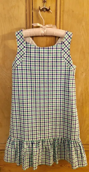 Blue/Green Plaid Sundress